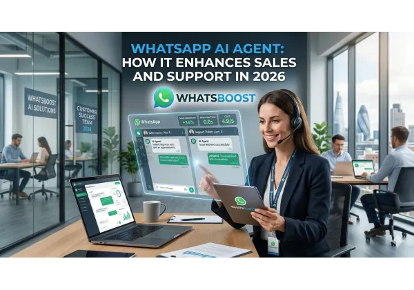 Agent d'IA a WhatsApp: impulsant vendes i suport el 2026